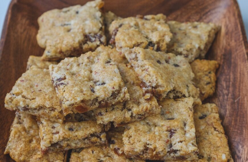 Печенье с изюмом и орехами